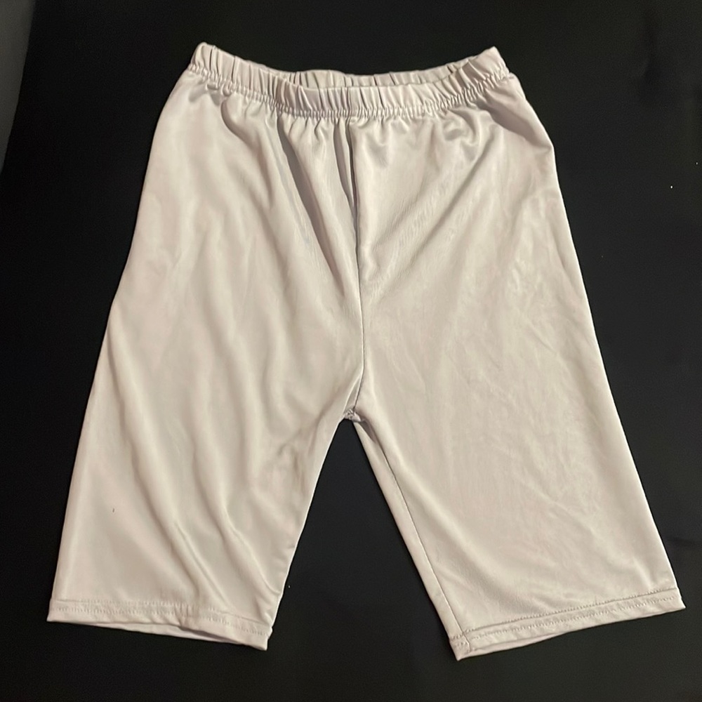Grey biker shorts